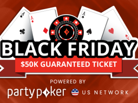 Get Free Entry into the $50,000 Guaranteed Black Friday Tournament on partypoker US