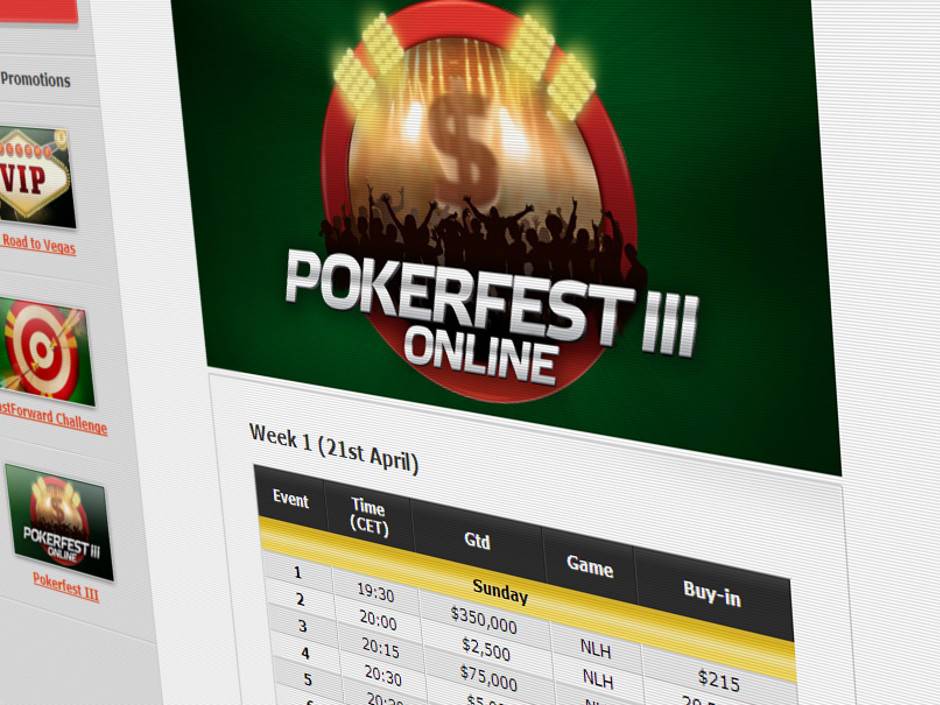 PartyPoker Cancels First Five Pokerfest Events Pokerfuse
