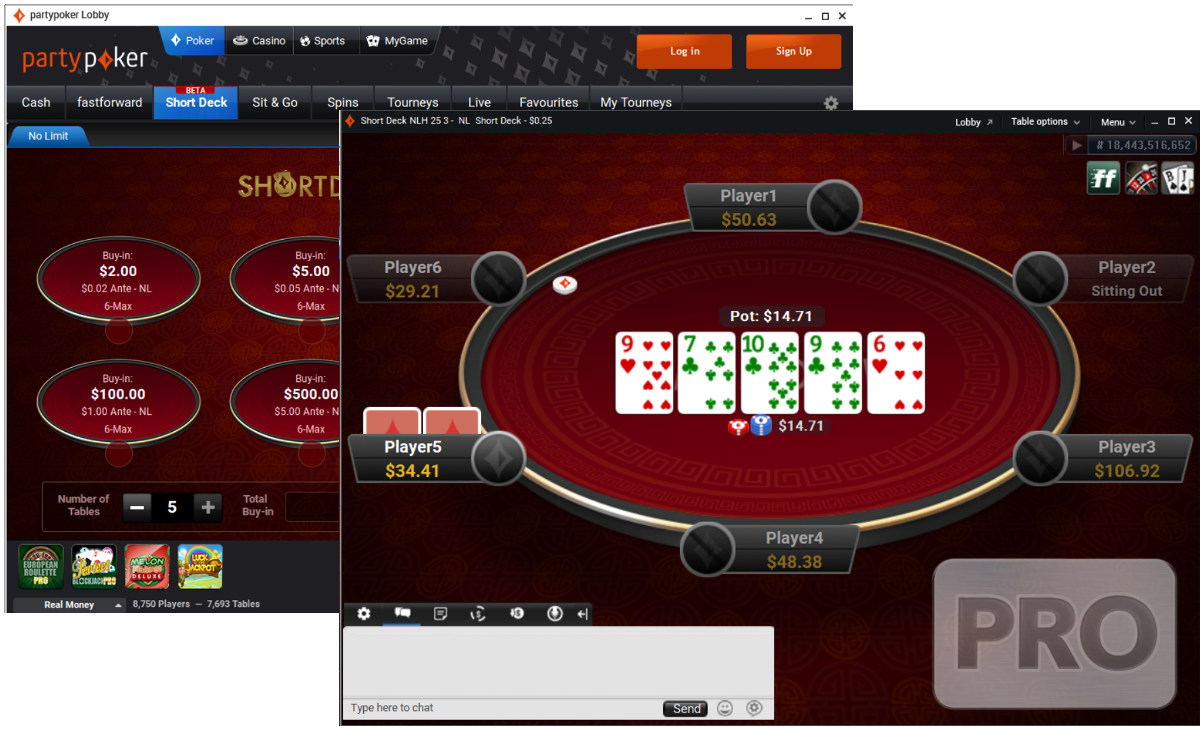 Short Deck Poker Arrives at Partypoker with a Twist
