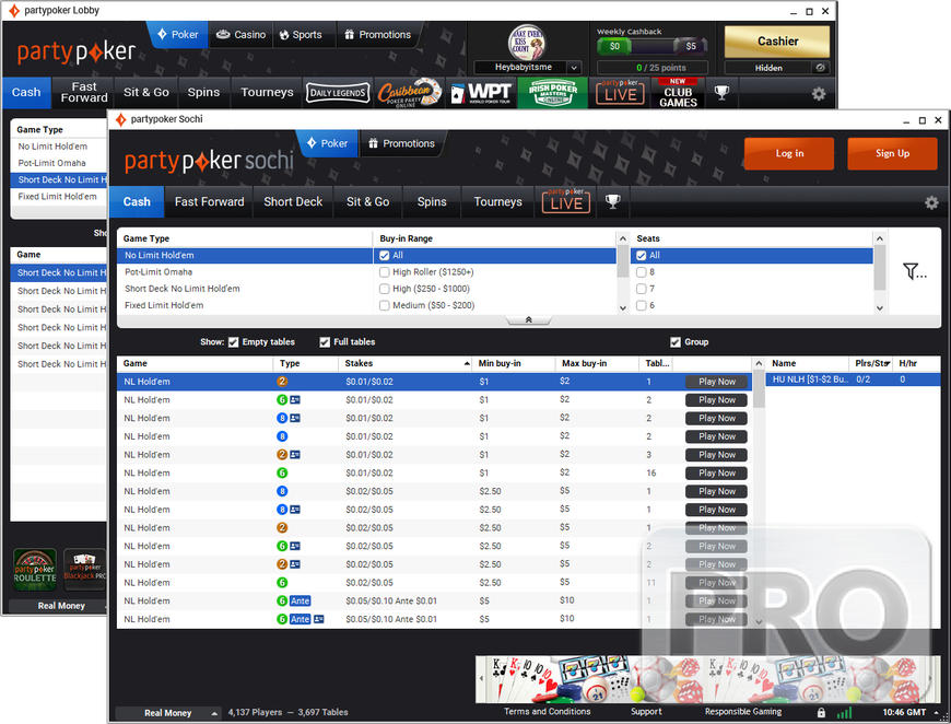 Entain Further Cools on Russia with Partypoker Sochi Client Closure