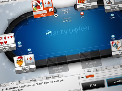 Xmas Table Theme Among New Features in "Major" partypoker Software Upgrade