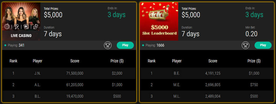 Online Slot Tournaments