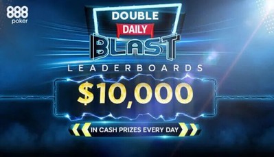 888poker BLAST Leaderboards: Double the Prizes!