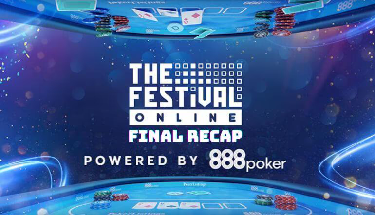 888poker's The Festival Online Smashed All of its Guarantees