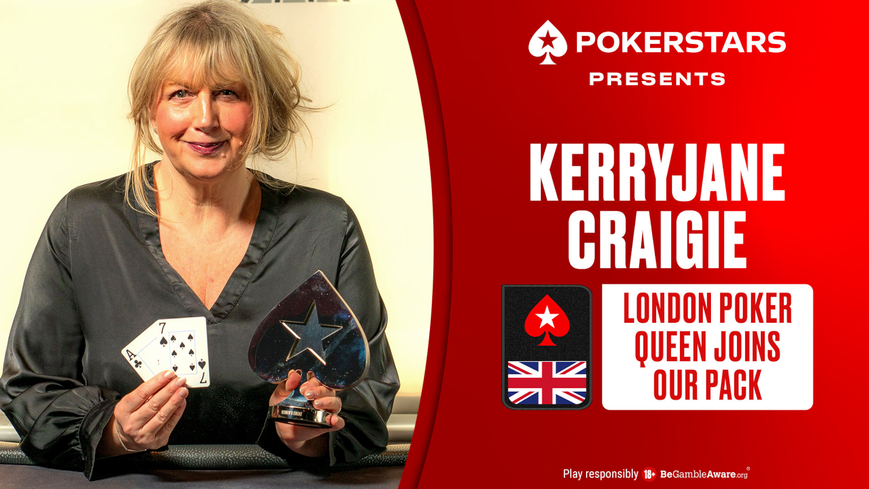 Newly Minted PokerStars Ambassador Kerryjane Craigie to Host Special WSOP Event