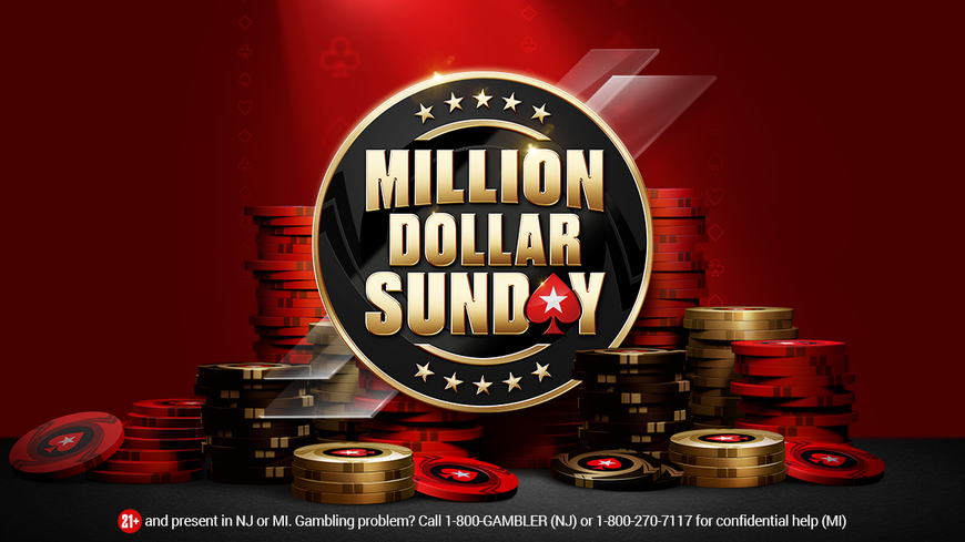 PokerStars US to Host Huge Sunday Party with $1.5 Million GTD - PokerStars US Million Dollar Sunday scheduled for April 30th with $1 million guaranteed in shared player pools.