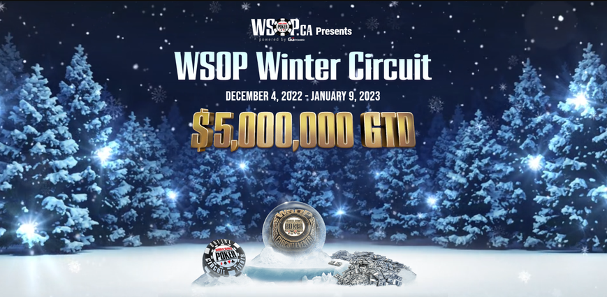 Celebrate the Holidays with WSOP Ontario Tournament Action