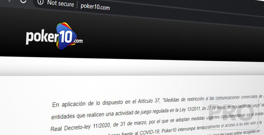 Spanish Poker News Sites Go Offline Due to Emergency Coronavirus Decree