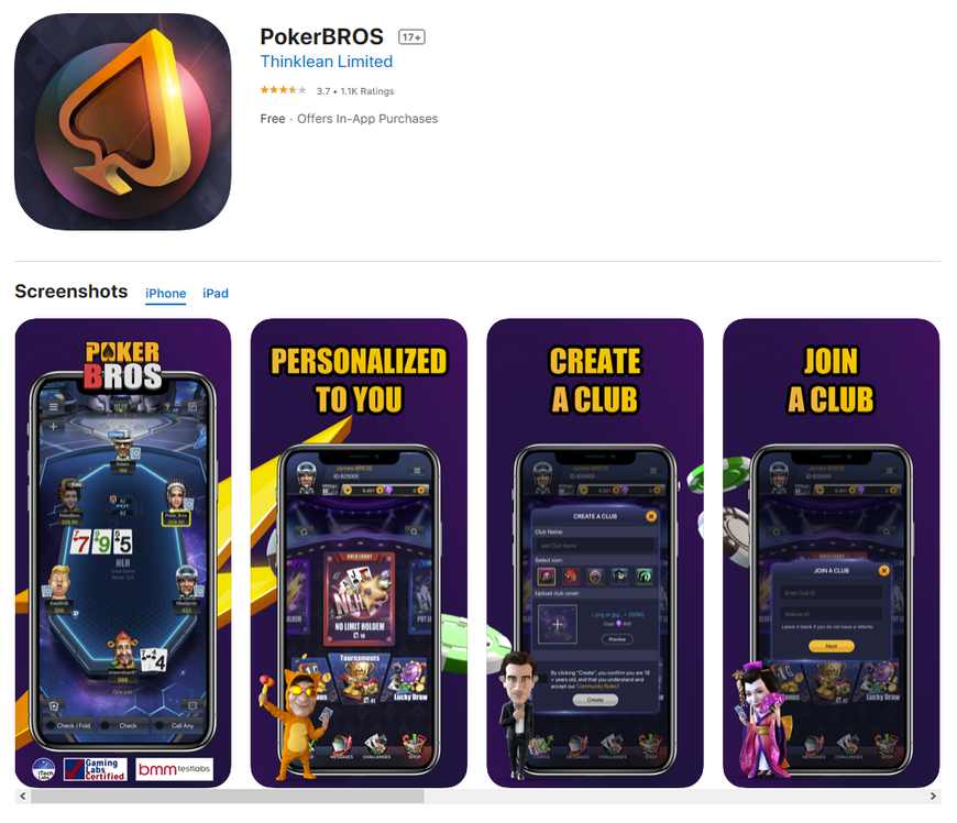 PokerBros' Mobile App Returns to US Apple App Store After “Misunderstanding”