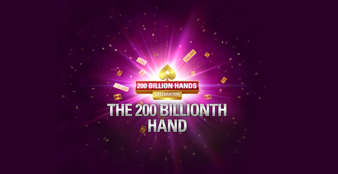 PokerStars is expected to deal its 200 billionth hand on May 1. To celebrate this landmark, the room is giving away more than $1 million across through a variety of promotions across its major markets. PokerStars is expected to deal its 200 billionth hand on May 1. To celebrate this landmark, the room is giving away more than $1 million across through a variety of promotions across its major markets.