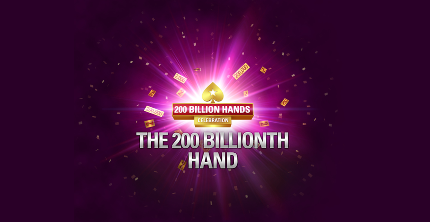 PokerStars Gears Up to Celebrate 200 Billionth Hand Across All Major Markets