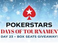 Huge Day for Sports Fans in PokerStars 25 Days of Tournaments: Premium Box Seats Up for Grabs