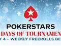 PokerStars 25 Days of Tournaments: Weekly Freerolls Start Friday