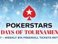 New Week of PokerStars 25 Days of Tournaments Starts