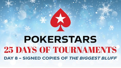 Win a Signed Copy of Maria Konnikova’s “The Biggest Bluff” in Tomorrow’s PokerStars 25 Days of Tournaments