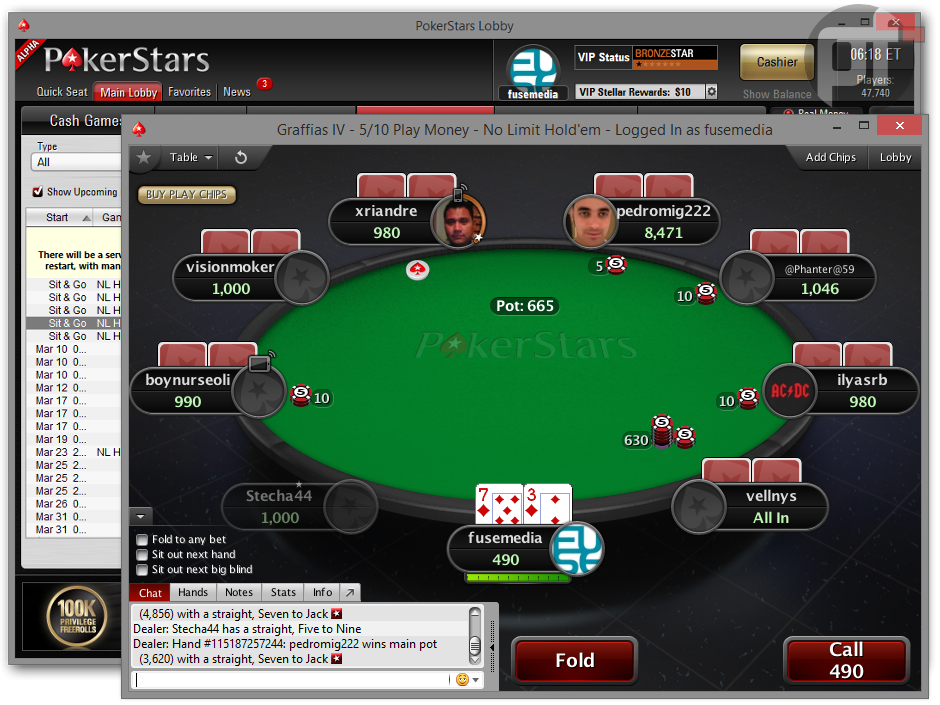 Casino Pokerstars Mac