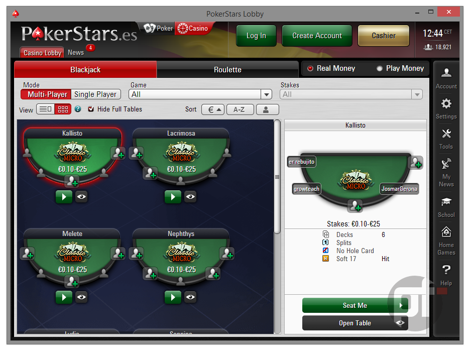 pokerstars casino online