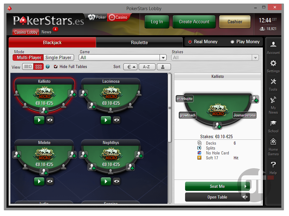 Casino Pokerstars Eu