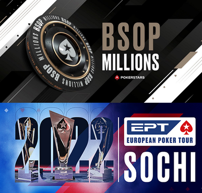 PokerStars Announces the Return of the BSOP Millions, EPT Sochi
