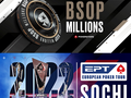 PokerStars Announces the Return of the BSOP Millions, EPT Sochi