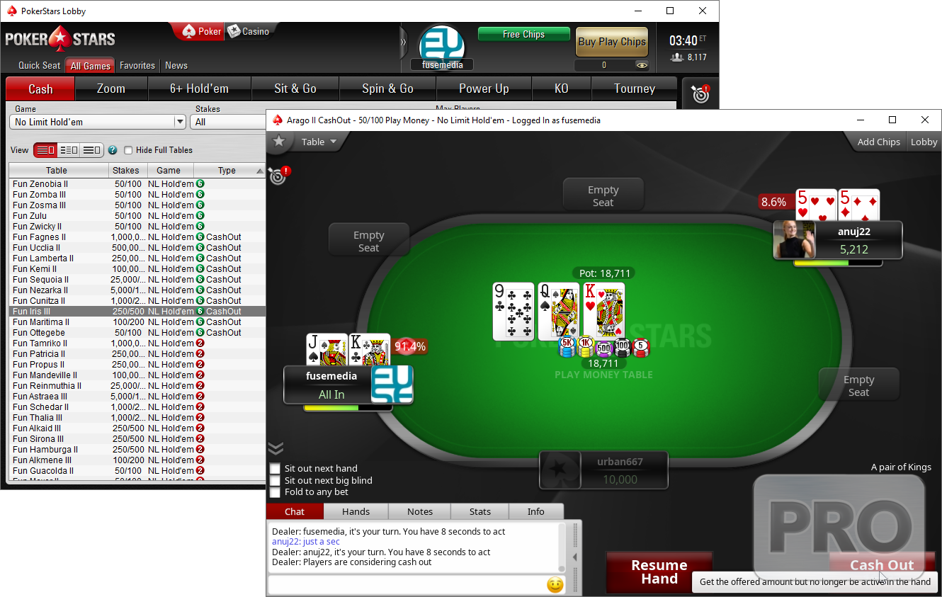 Pokerstars