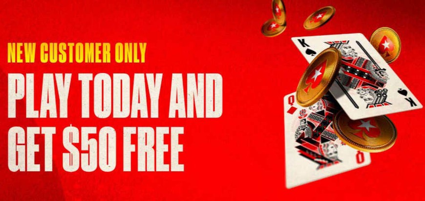 PokerStars Casino is Offering a Free $50 Bonus to New Players
