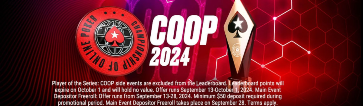 PokerStars COOP Returns to North America with  Million in Guaranteed Prizes