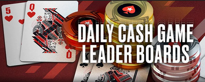 Promo Image for PokerStars Daily Cash Game Leaderboards Promotion. PokerStars Daily Cash Game Leaderboards – How to Play. Win your share of $16,000 in daily leaderboard prizes at PokerStars by opting-in and playing cash games across all buy-in levels. 