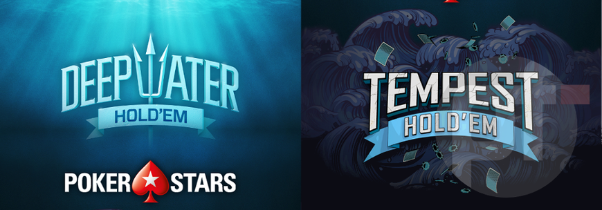 Breaking: PokerStars Launches Two New Action-Packed Poker Variants--Deep Water Hold'em and Tempest Hold'em