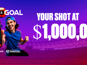 Win $1,000,000 with PokerStars on FanDuel’s Spin & Goal - Free Tickets Available for a Limited Time