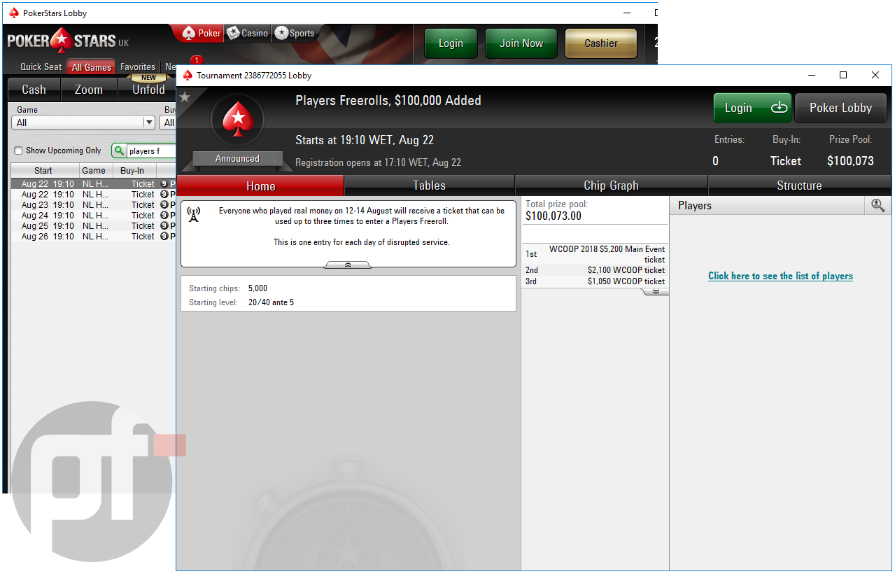 Daily Freeroll Pokerstars