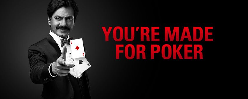 PokerStars.IN has launched another marketing campaign “Made for Poker” featuring Nawazuddin Siddiqui. PokerStars.IN has launched another marketing campaign “Made for Poker” featuring Nawazuddin Siddiqui.