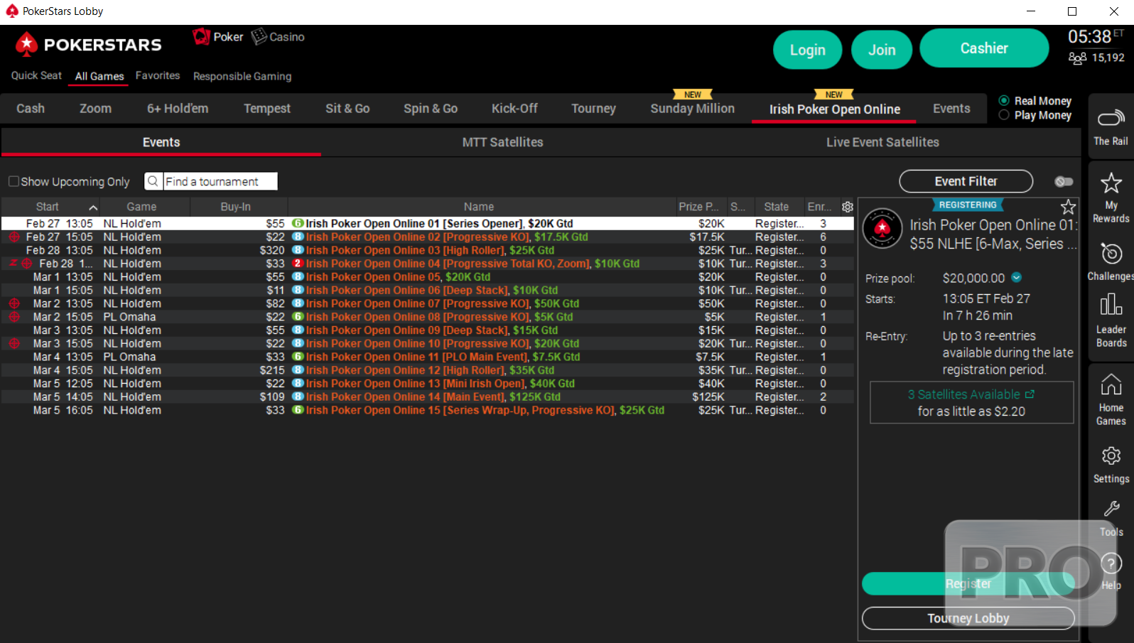 FirstEver Irish Poker Open Online Series on PokerStars Gets Underway