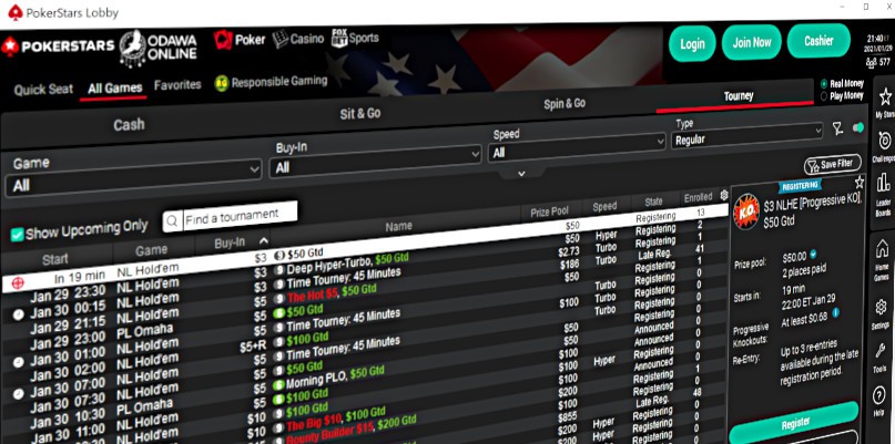 A Look Inside the New PokerStars Michigan Online Poker App
