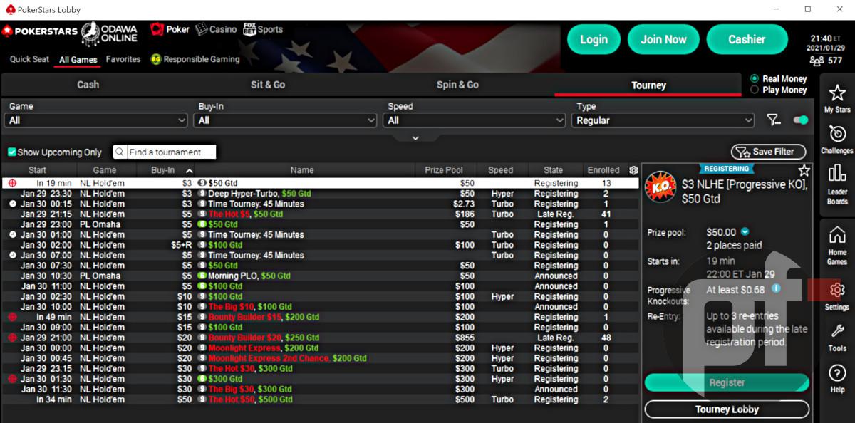 my pokerstars casino nj