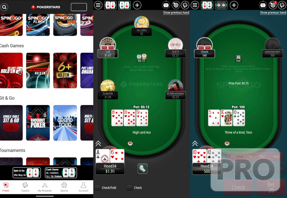 app pokerstars casino