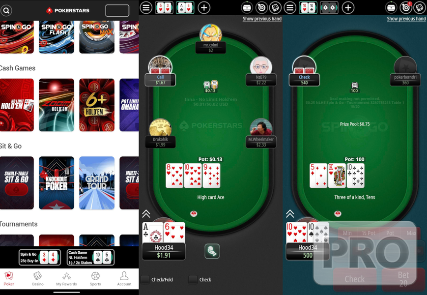 PokerStars Launches New Portrait Tables on Mobile App in Select Markets