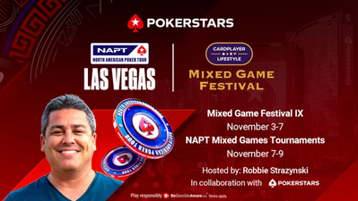 Cardplayer Lifestyle 混合游戏节作为 NAPT 拉斯维加斯赛事的一部分登陆 Resorts World