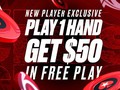 PokerStars NJ Launches New Improved $50 Offer