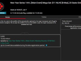 PokerStars New Year Series Qualifiers Are Running Around the Clock – Take Your Shot