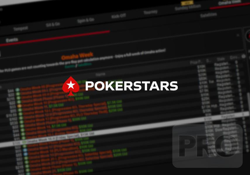 For First Time in Eight Years, PokerStars Schedules Omaha-Exclusive Tournament Series