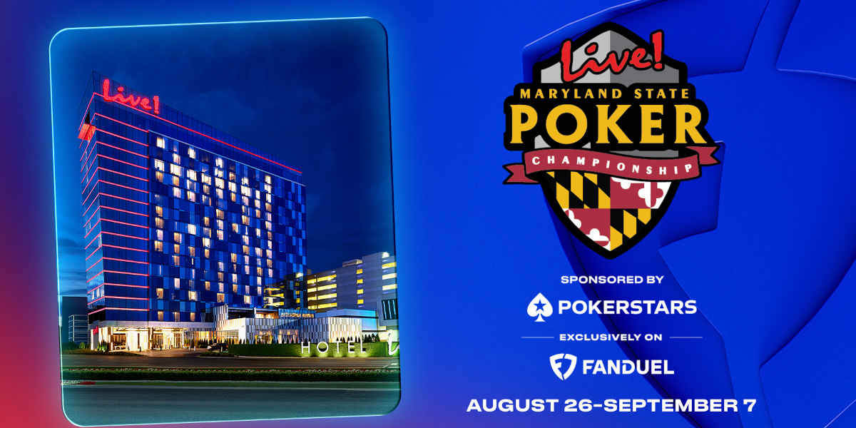 PokerStars on FanDuel Announces Maryland State Poker Championship Sponsorship