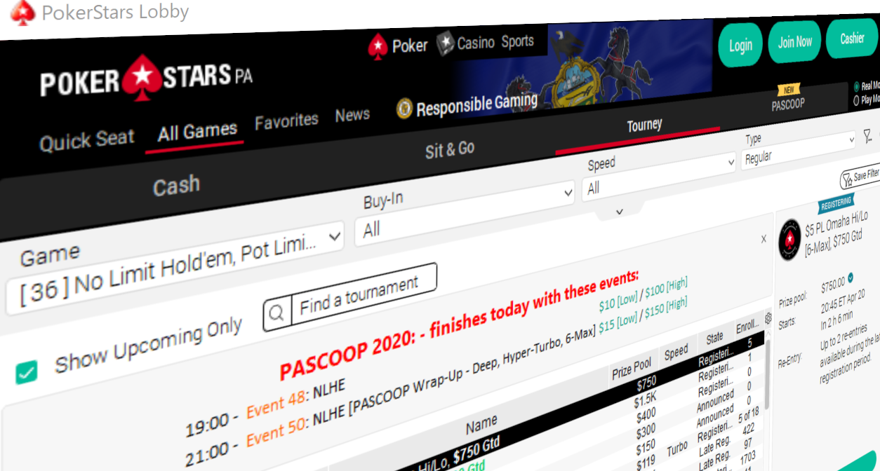 PASCOOP Smashes Guarantees, PokerStars PA Awards Over $3 Million PASCOOP Smashes Guarantees, PokerStars PA Awards Over $3 Million