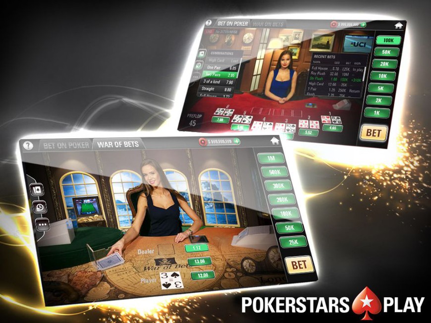 Stars Group Launches Live Dealer Free-Play Casino Games in Industry First