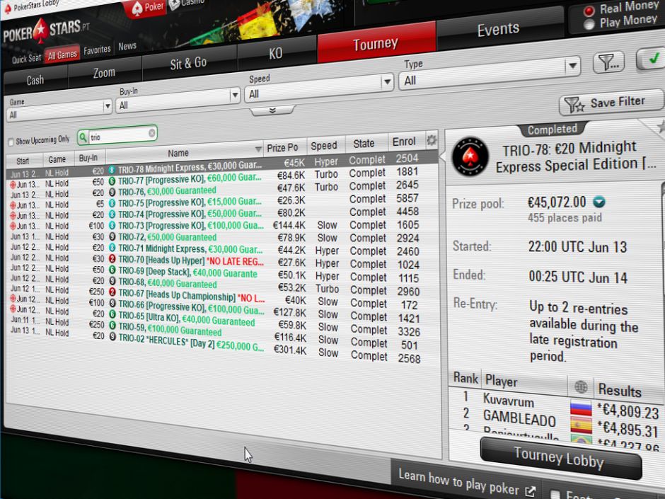 casino pokerstars online