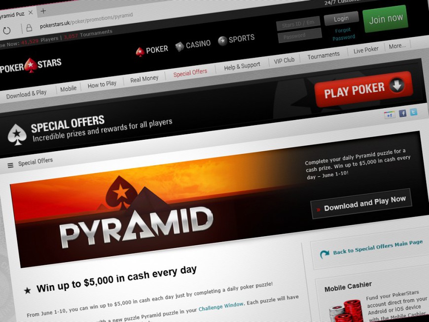 PokerStars Revamps Card Hunt Format with Pyramid Promotion Pokerfuse
