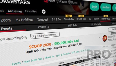 SCOOP 2020 on Course to Become Biggest Ever Online Tournament Series