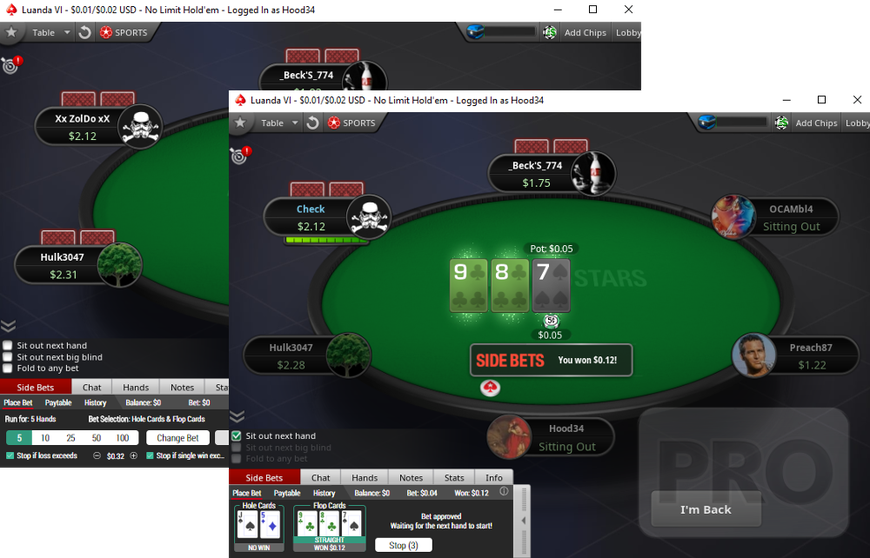 PokerStars Goes Live with Side Bets Feature Globally