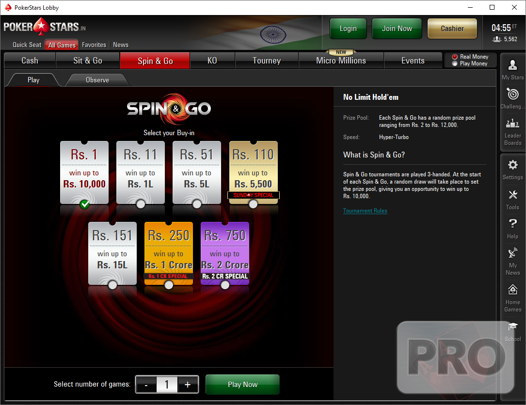 PokerStars players in India will no longer be able to play the popular three-handed Sit and Go games with randomized prize pools. PokerStars players in India will no longer be able to play the popular three-handed Sit and Go games with randomized prize pools.