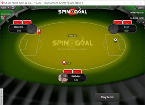 Win up to $1 million with Spin and Goal